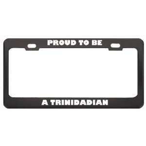   Trinidadian Nationality Country Flag License Plate Frame Tag Holder