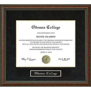  Odessa College Diploma Frame