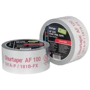  SHURTAPE AF 100 Foil Tape,Cold Temp,Linered, 2 1/2x60Yd 