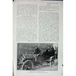   1907 Four Cylinder Weigel Motor Car Grand Prix Humber