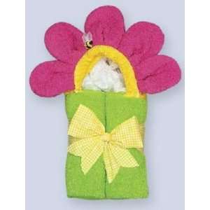  Mullins Square Pastel Flower Tubbie Bath Towel Baby