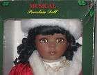Tuss Cracker Barrel Musical Porcelain Doll AA 2002