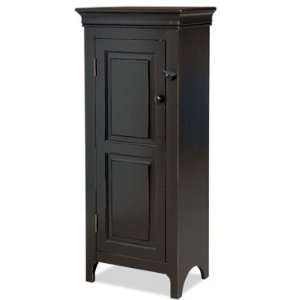  Solid Wood Butlers Pantry Cabinet Black