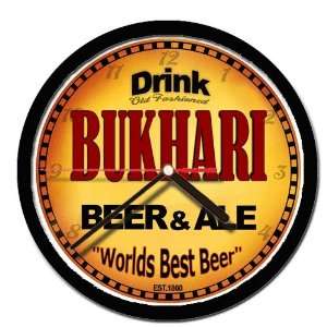  BUKHARI beer and ale cerveza wall clock 