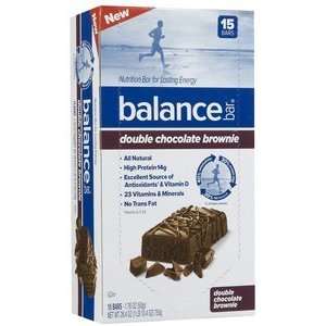 com Balance Bar Balance Bar Original Double Chocolate Brownie 15 bars 