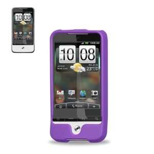   Pubberized Protector Cover HTC Legend A6363   Purple Electronics
