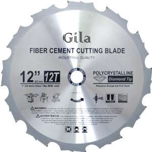  12 Inch 12 Teeth PCD Fiber Cement Board Circular Saw Blade 