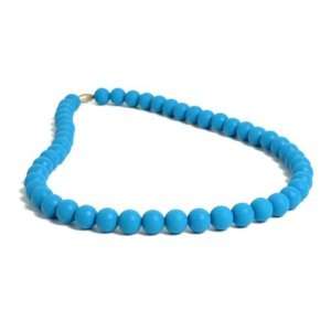  Chewbeads Silicone Rubber Necklace in Deep Sea Blue Baby