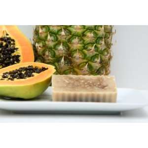 Tropical Paradise Fruit Enzyme Face Soap Bar 3.5 oz (vegan)