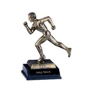  Track Trophies   Sculptured Sports Figures MALE TRACK 