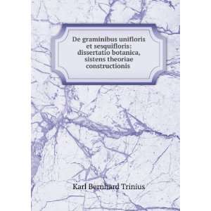   , sistens theoriae constructionis . Karl Bernhard Trinius Books