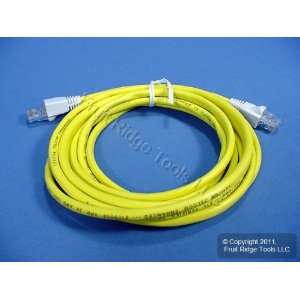  Leviton Yellow Cat 5e 10 Ft Patch Cord Network Cable Cat5e 