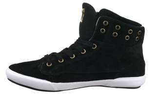 DC Shoes Womens Sneakers Asset Hi LE Black Camo Suede 303289  