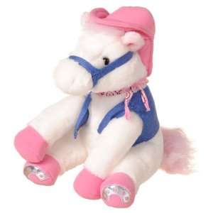  Gift Corral Plush Horse W/ Pink Hat