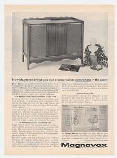 1959 Magnavox Stereo Master Hi Fi Radio Phonograph Ad  
