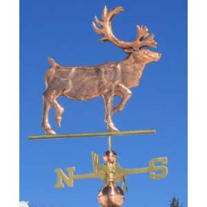  COPPER CARIBOU WEATHERVANE W/DIRECTIONALS Everything 