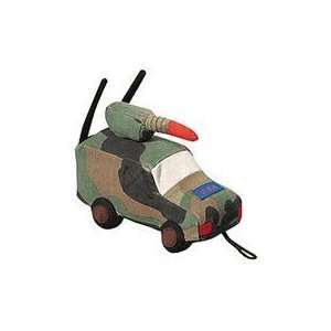   Multi Pet Petigues Jeep 6in Canvas Sneaker Dog Toy