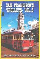 SAN FRANCISCOS TROLLEYS  VOL. 2 DVD TRAIN VIDEO  