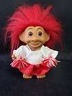 Russ Cheerleade​r Troll Doll Red Hair