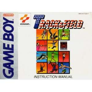 Track & Field GB Instruction Booklet (Game Boy Manual Only   NO GAME 