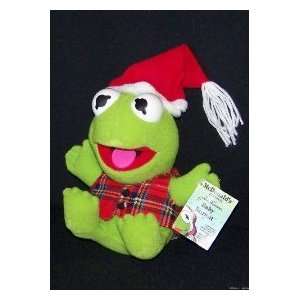  Holiday Baby Kermit Stuffed Character Toy 