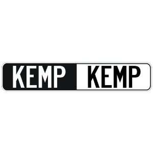   NEGATIVE KEMP  STREET SIGN