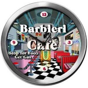  BARBIERI 14 Inch Cafe Metal Clock Quartz Movement Kitchen 