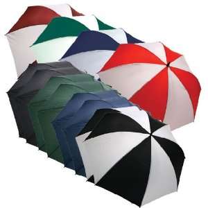  62 inch Ultra Lite Golf Umbrella   Black/White