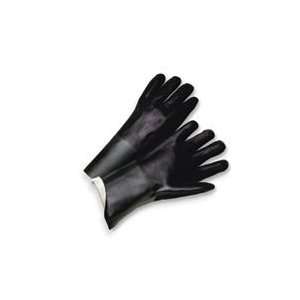  Radnor Pair Large Black Double Dipped Pvc Glove