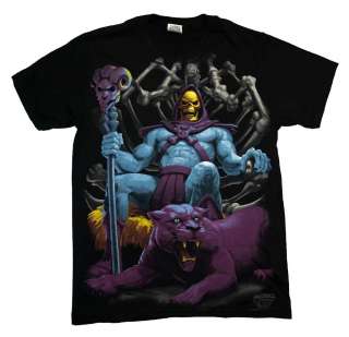   The Masters Of The Universe Skeletor Throne Cartoon T Shirt Tee  