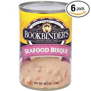 Bookbinders (Old Original) Seafood Bisque, 10.5 Ounce (Pack of 6 