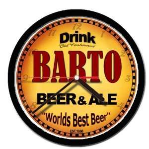  BARTO beer and ale cerveza wall clock 