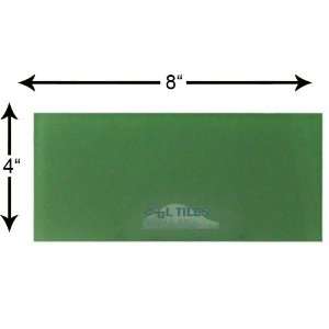   tiles   dimensions green 4 x 8 glass subway tile