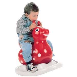   Rock n Rody Inflatable Hopping Horse with Detachable Rocking Base