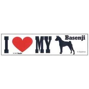  Basenji Bumper Sticker Automotive