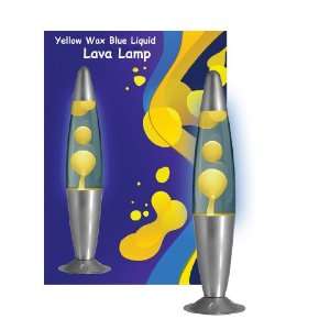  Yellow Blue Lava motion Lamp