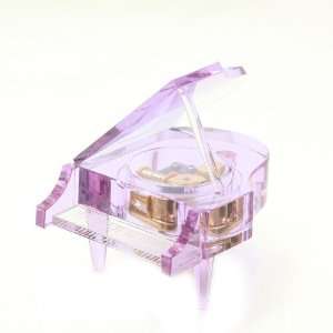  Laxury Crystal Piano Music Box with the Castle in the Sky 