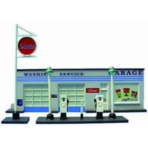  Gas Station N Scale Train Building Toys & Games