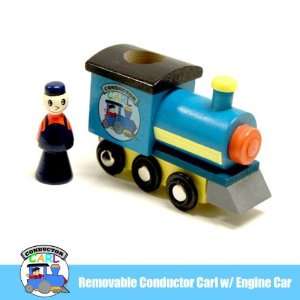  Conductor Carl Wooden Engineer Train Toys & Games