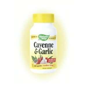  Cayenne Garlic Formula 100 Capsules Natures Way Health 