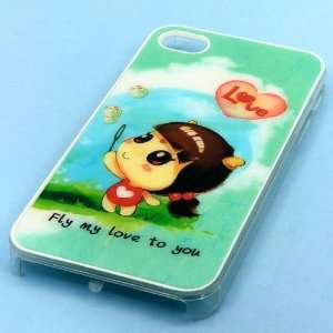  Fly My Love to You Cartoon Figure Hard Shell Case for 