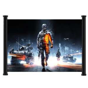  Battlefield 3 Game Fabric Wall Scroll Poster (26x16 