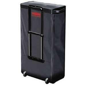  Mobile Fabric Cleaning Cart Bag in Black