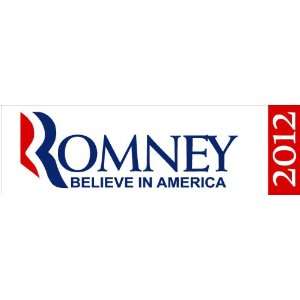  Romney Believe in America 2012 Automotive
