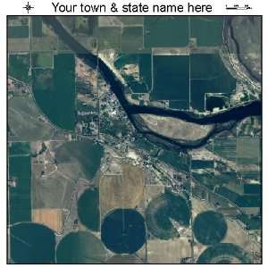   Aerial Photography Map of Grand View, Idaho 2011 ID 