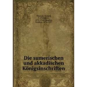   §ois), 1872 1944,Langdon, Stephen, 1876 1937 Thureau Dangin Books