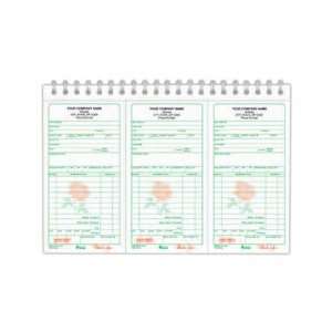   sales receipt book with 225 two part receipts per book. Office