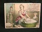 1800s Trade Card Bells Buffalo Soap New York NY  