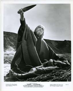 Movie Still~George C. Scott as Abraham~The Bible In the Beginning 