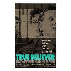  True Believer Original Movie Poster, 27 x 41 (1989 